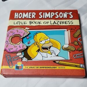 Homer Simpson's Little Book of Laziness